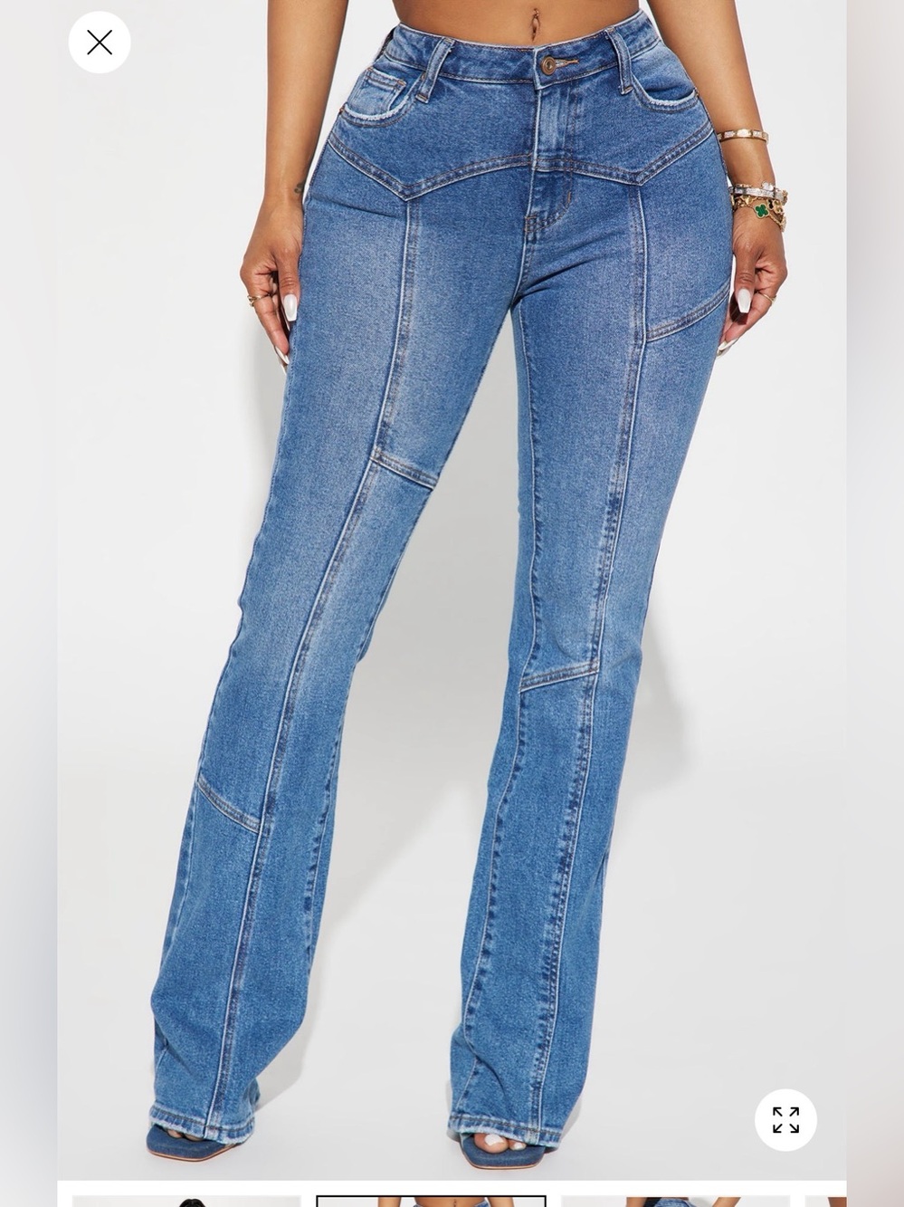 Fashionnova Cheyenne High-Waist Jeans NWT